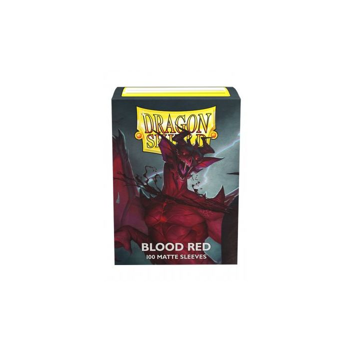 Dragon Shield Sleeves Matte Blood Red