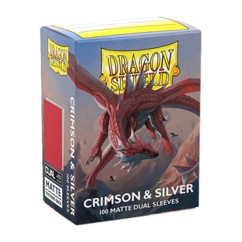 Dragon Shield Crimson / Silver