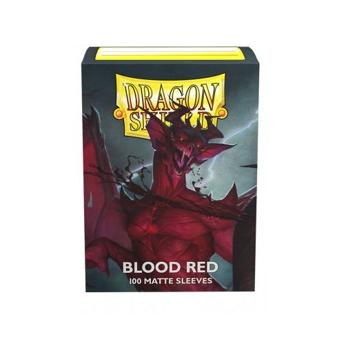 Dragon Shield Sleeves Matte Blood Red